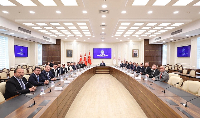 Amelebirliği Yönetimi Bakan Vedat Işıkhan Başkanlığında Ankara’da toplandı