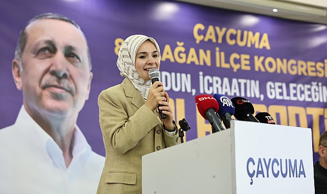 Bakan Göktaş, AK Parti Çaycuma İlçe Başkanlığı kongresinde konuştu.