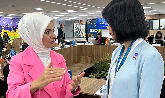Bakan Göktaş G20 Kadın Zirvesi'nde Brezilya'da
