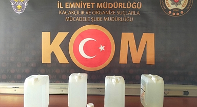 Bartın'da Kaçak Alkol Operasyonu: 20 Litre Etil Alkol Ele Geçirildi