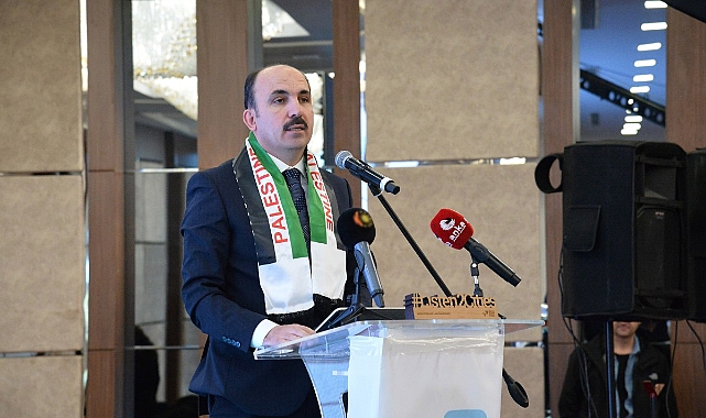 Başkan Altay, UCLG-MEWA Toplantısında Diyarbakır'da Açıklamalarda Bulundu