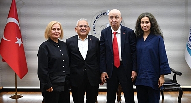 Başkan Büyükkılıç, Cumhurbaşkanı Başdanışmanı Aslan’ı Konuk Etti