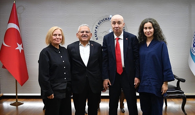 Başkan Büyükkılıç, Cumhurbaşkanı Başdanışmanı Aslan’ı Konuk Etti