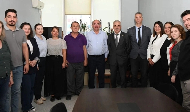 Başkan Mehmet Özcan'dan Mimarlar Odası'na Ziyaret