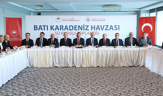 Batı Karadeniz Havzası Su Kurulu Toplantısı yapıldı