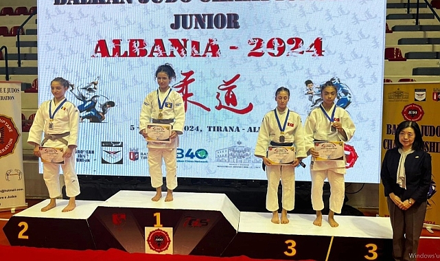 Bursa Gemlikli Judocu, Balkan Üçüncüsü Oldu