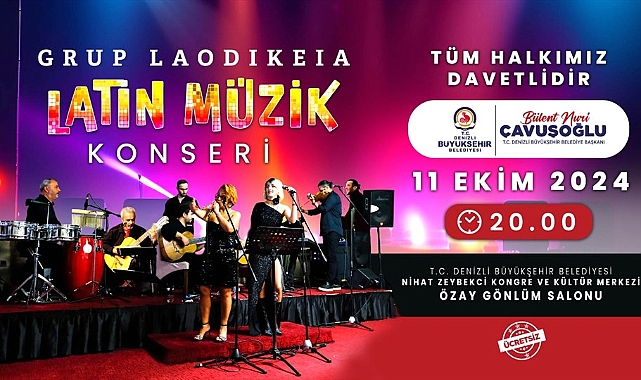 Büyükşehir'de Latin ve Nostalji Rüzgarı Estirilecek