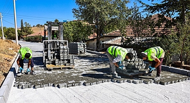Büyükşehir'in Hedefi: 1 Milyon Metrekare Beton Parke Taşı