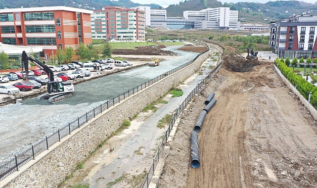 Büyükşehir, Ordu Şehir Hastanesi'nin Yolunu Yapıyor