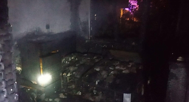 Çaycuma'da yangın paniğe neden oldu, bir kişi hastaneye kaldırıldı