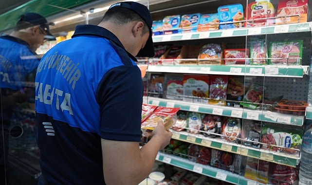 Denizli Büyükşehir Zabıta’dan gıda denetimi