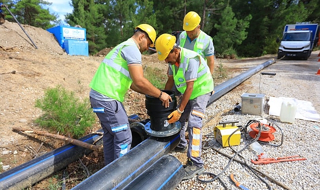 DESKİ’den Acıpayam Yukarı Gölcük’ün su sorununa kalıcı çözüm