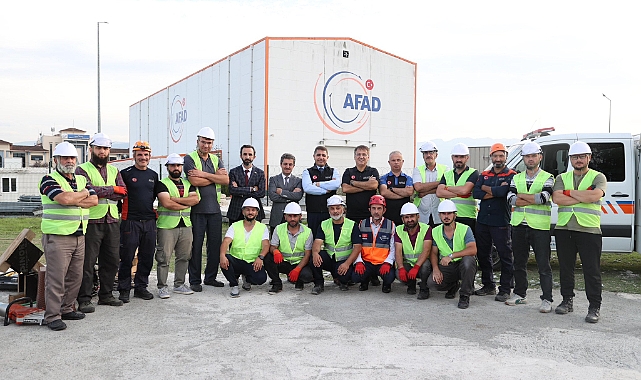 Düzce Valiliği'nden Arama Kurtarma Eğitimi