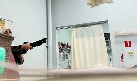 Kahramanmaraş'ta Bir Kadın Pompalı Tüfekle Hastane Bastı!