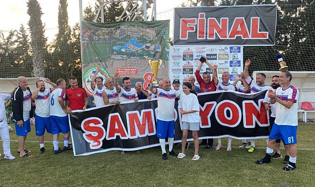 Kdz.Ereğli Turgut Tanyıldız Masterler şampiyon oldu