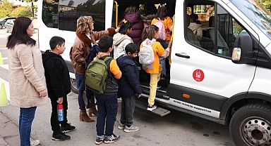 Keçiören'de Öğrencilere Yerel Belediyeden Servis Desteği