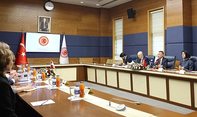 Letonya Dışişleri Bakanı, TBMM Dışişleri Komisyonu'nda Ağırlandı