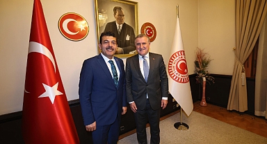 Milletvekili Avcı’dan Bakan Osman Aşkın Bak’a ziyaret