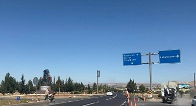 Şanlıurfa-Diyarbakır Yolu'ndaki Kabahaydar Kavşağı'na Sinyalizasyon Sistemi Kuruldu