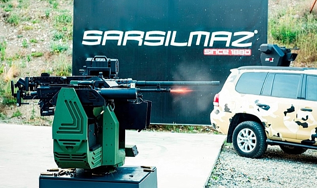 SARSILMAZ’ın Uzaktan Komutalı Silah Sistemleri TEKNOFEST'te Sergileniyor