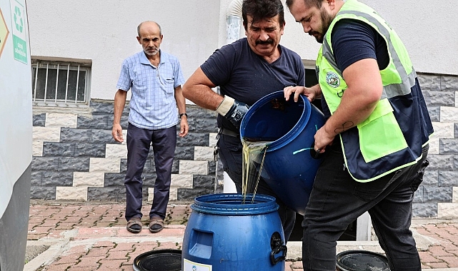 Talas'ta Atık Yağlar Ekonomiye Kazandırılıyor