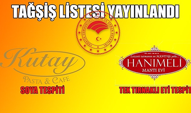 Vatandaşa tek tırnaklı eti ve soya yediriyorlar