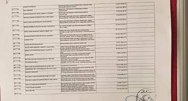 Vergi Borçluları İl ve İlçe Vergi Dairelerinde Askıya Çıkarıldı