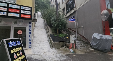 Zonguldak'ta aşırı yağış zor anlar yaşattı