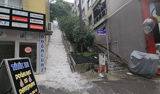 Zonguldak'ta aşırı yağış zor anlar yaşattı