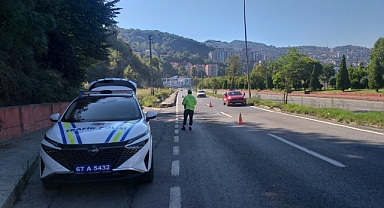Zonguldak'ta güvenlik güçlerinin yoğun denetimi sürüyor
