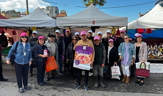 Zonguldak'ta meme kanseri farkındalık ayı düzenlendi