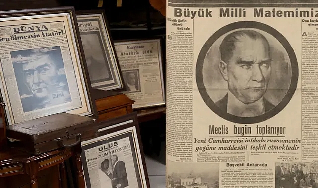 10 Kasım 1938 Gazete Manşetleri: "Sen Ölmezsin Atatürk!"