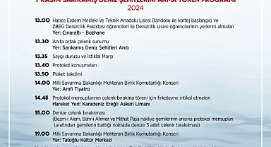 7 Kasım Sarıkamış Deniz Şehitleri Anma Töreni Programı Belli Oldu