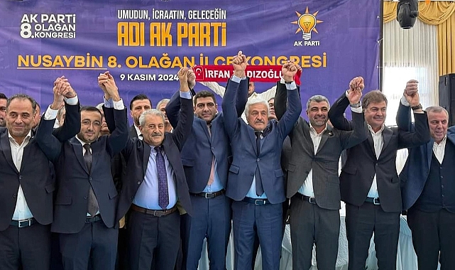 AK Parti Mardin İlçe Kongrelerini Tamamladı
