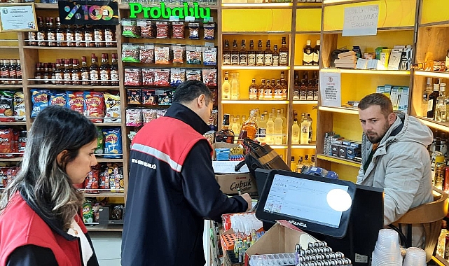 Alaplı'da Genel Toplatma Kararlı Ürünler ve Gıda İşyerlerine Denetim