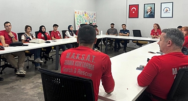 Antalya Muratpaşa'da Arama Kurtarma Birlik İçi Eğitimi Düzenlendi