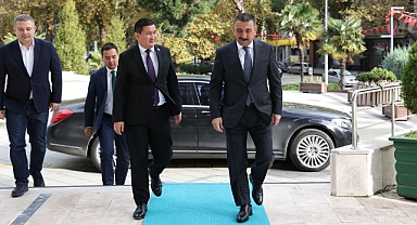 Kazakistan Başkonsolosu Amankul, Zonguldak'ta