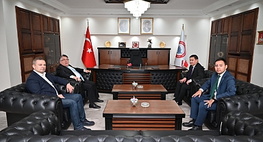 Kazakistan Cumhuriyeti İstanbul Başkonsolosu Amankul’dan Rektör Özölçer’e Ziyaret