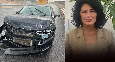 Kınık Belediye Başkanı Sema Bodur Trafik Kazası Geçirdi!