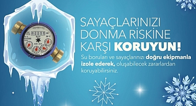 MESKİ’den Kış İçin Kritik Uyarı: Su Sayaçlarını Donmaya Karşı Koruyun!