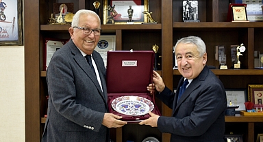 Metin Ataç Paşa Ve Sarıkamış Heyeti, Başkan Posbıyık’ı Ziyaret Etti