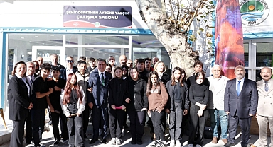 Şehit Öğretmen Aybüke Yalçın Çalışma Salonu'nun açılışı gerçekleştirildi