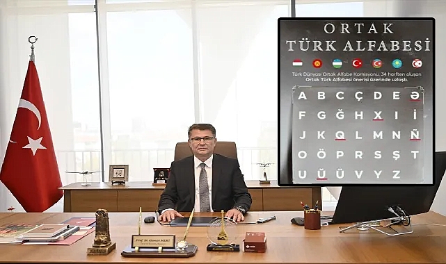 TDK Başkanı Prof. Dr. Osman Mert, Türk Dünyası Ortak Alfabe’sini Açıkladı