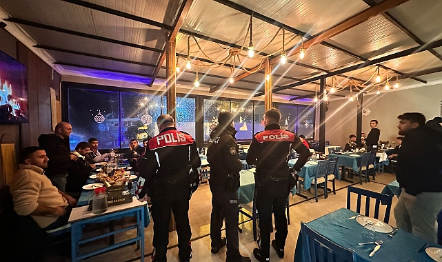 Zonguldak İl Emniyet Müdürlüğü'nden Asayiş Uygulaması