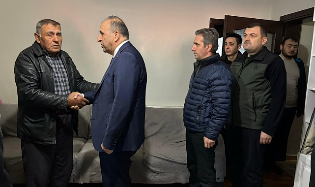 Zonguldak Orman Bölge Müdürü Bayraktaroğlu’ndan Özmekik Ailesine Taziye Ziyareti