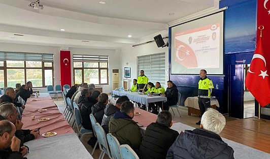 Zonguldak’ta Kış Lastiği Zorunluluğu Başlıyor: Sürücülere Bilgilendirme Yapıldı