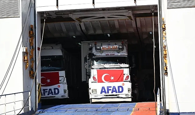 AFAD’ın Gönderdiği İnsani Yardımlar Lübnan’da Yerine Ulaştı