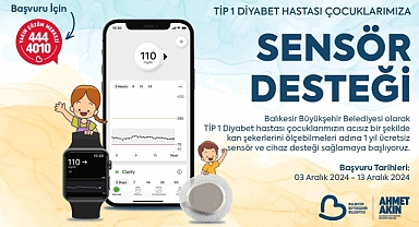 Diyabetli Çocuklara Ücretsiz Cihaz Desteği Sağlanacak