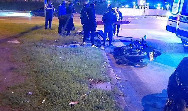 Gülüç'te Motosiklet Kazası: Sürücü Hastaneye Kaldırıldı