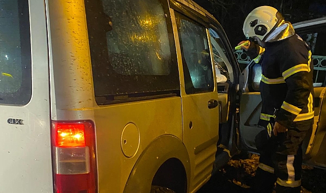 Kozlu'da korkutan kaza; 1 yaralı!